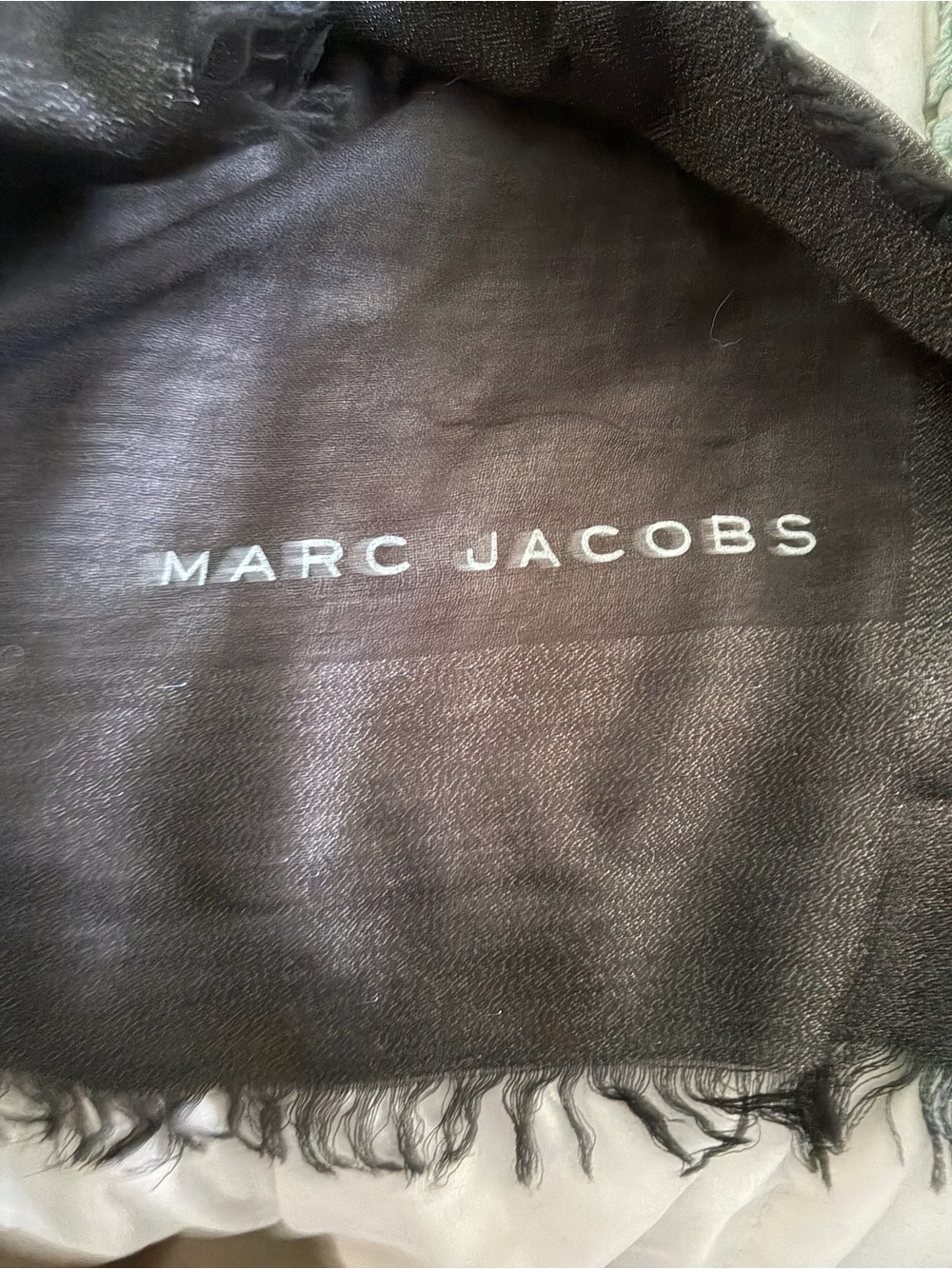 Marc Jacobs Black womens Scarf